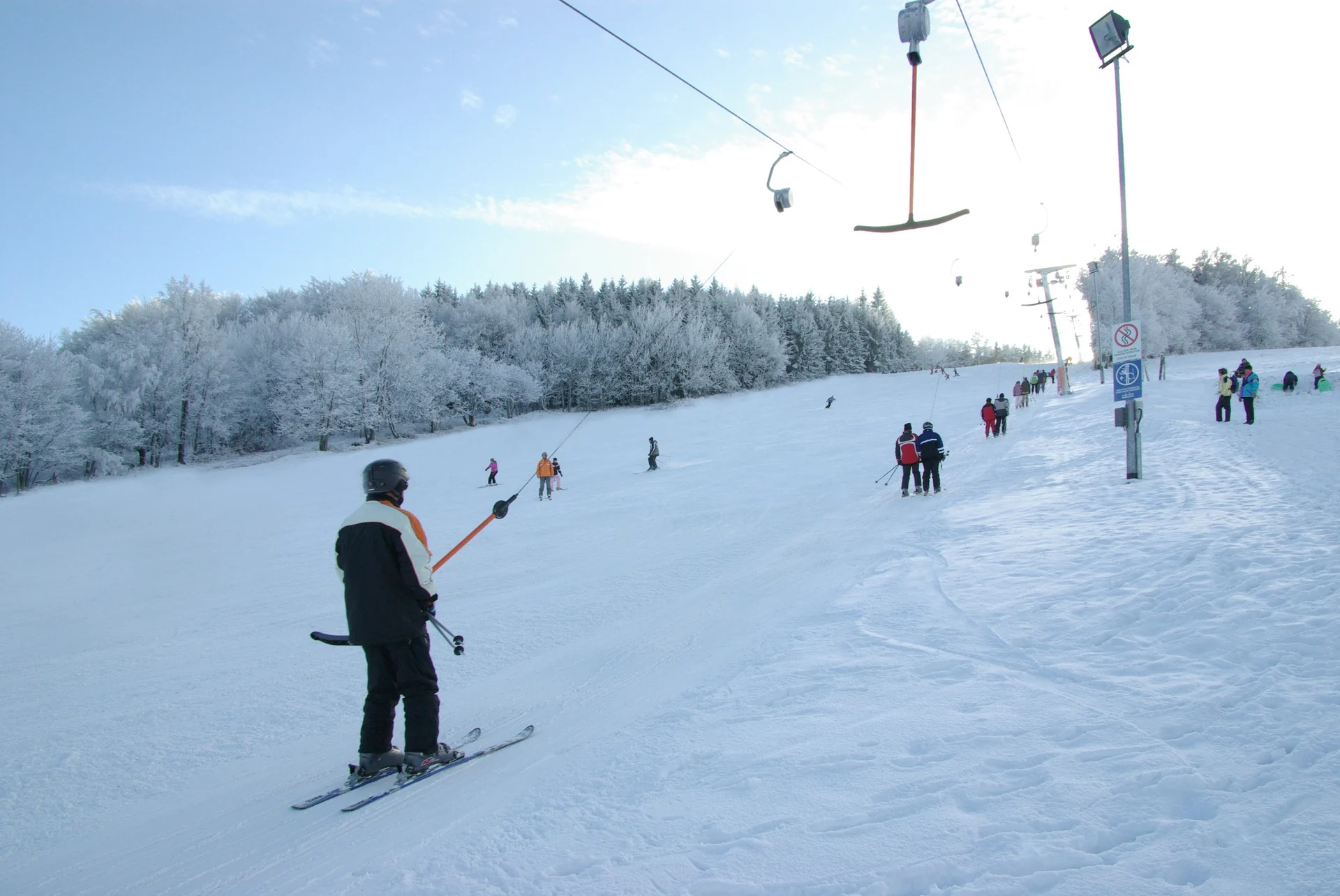 Winterliches Platzhalterbild für Skikurse in Rugiswalde